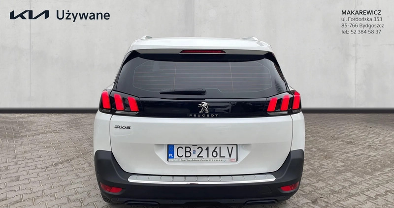 Peugeot 5008 cena 94900 przebieg: 81000, rok produkcji 2020 z Bydgoszcz małe 596